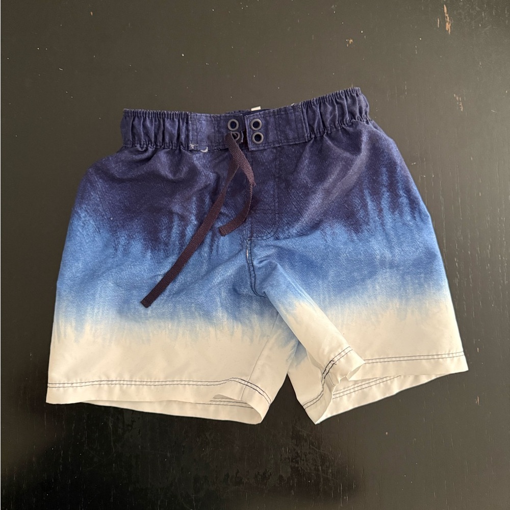 H&M Navy and White Swim shorts